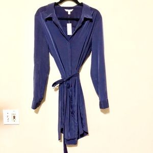 Banana Republic Shirtdress with Belt Tie Sz 14